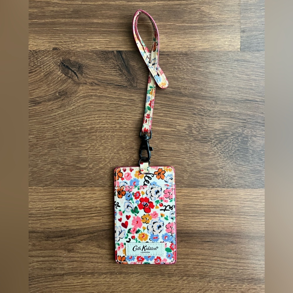 🌸 Cath Kidston London Floral Luggage Tag 🌸